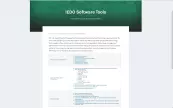 DOE-IEDO Software Tools