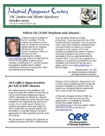 Student & Alumni Newsletter