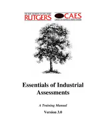 ITAC: Industrial Training and Assessment Centers